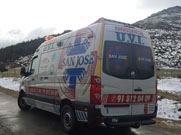 MTB invierno ambulancias San Jose